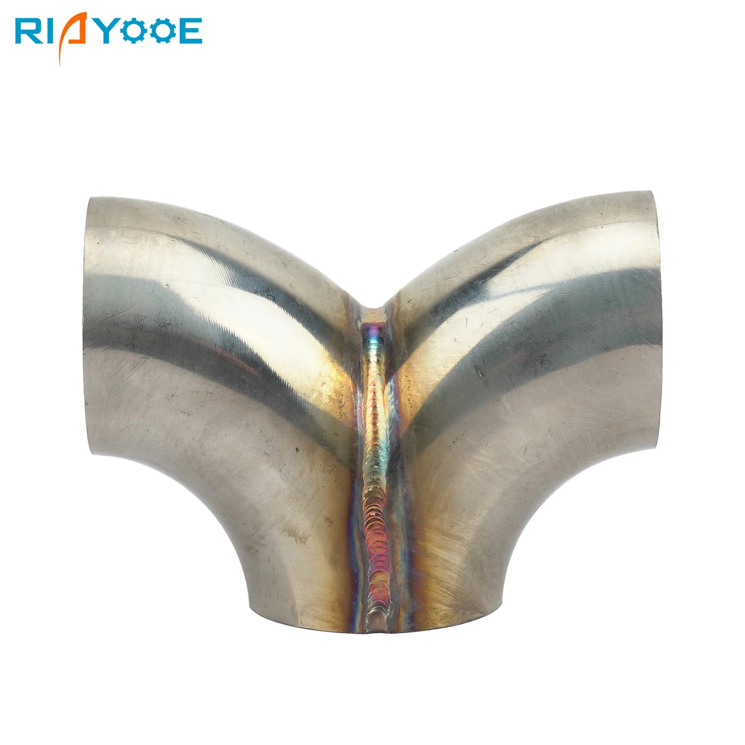 Universal Y-Formet Eksoskobling i Rustfritt Stål – 51/57/63/76 mm 