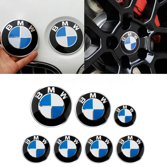BMW logo komplett sett